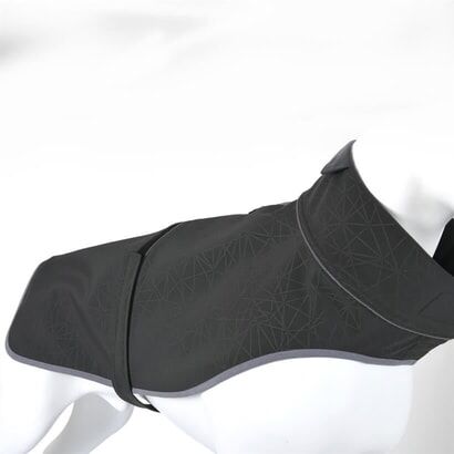 Lindodogs Softshell Siyah Köpek Yağmurluğu (No:3)