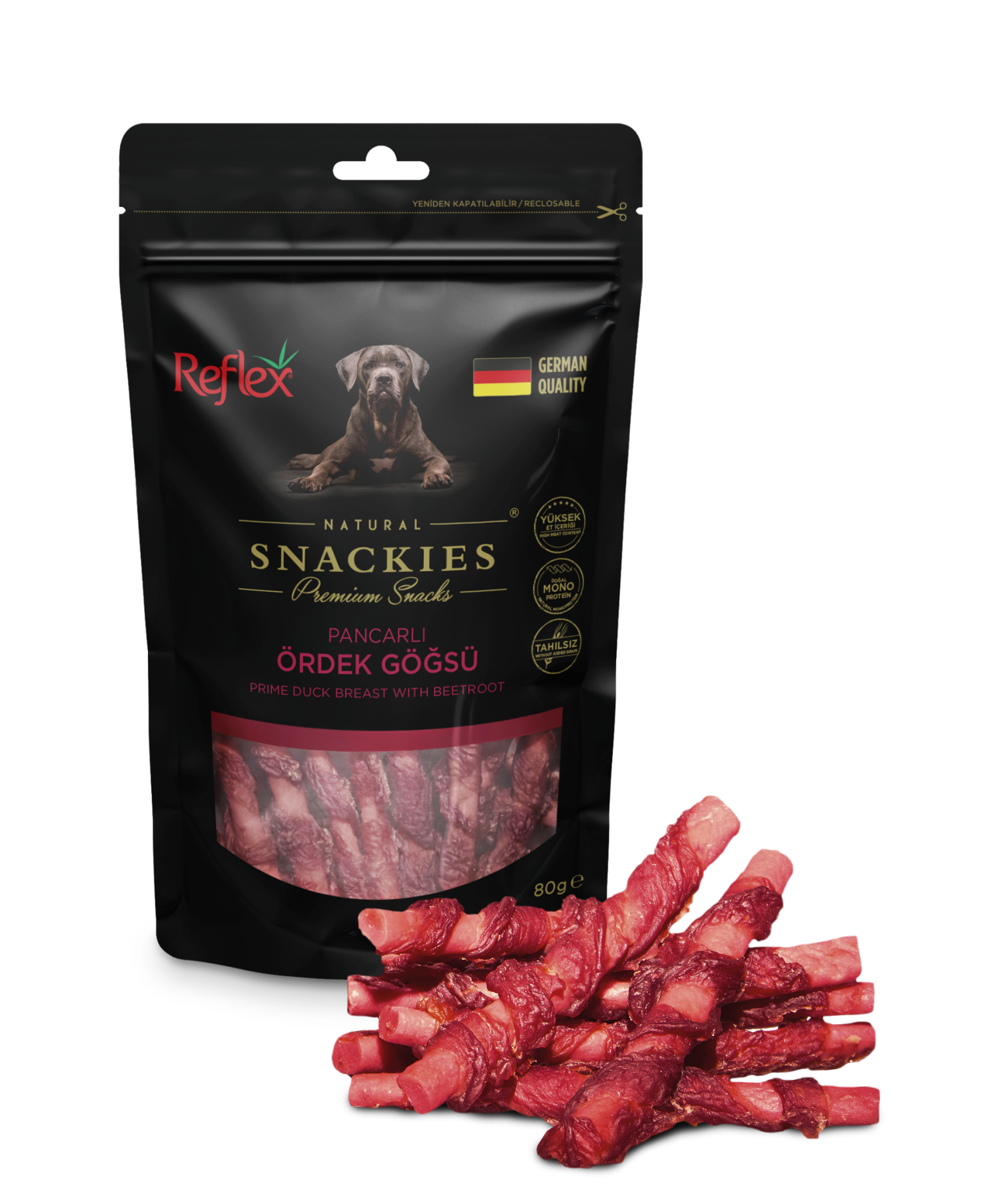 Snackies Pancarlı Ördek Göğsü 80 Gr
