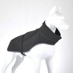 Lindodogs Softshell Siyah Köpek Yağmurluğu (No:2)