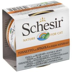 Soslu Ton Balıklı Ve Levrekli Tahılsız Kedi Konservesi 70 gr