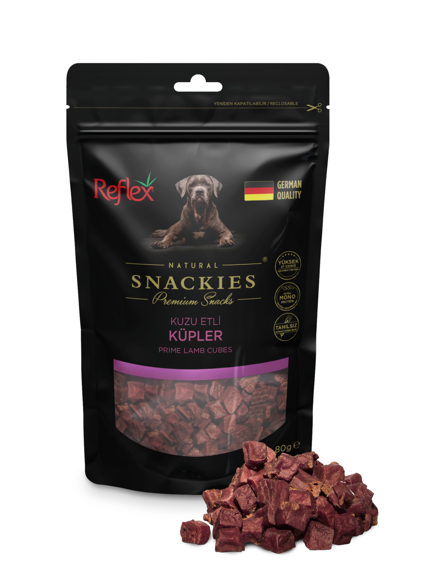 Snacikeis Kuzu Etli Küpler 80 Gr