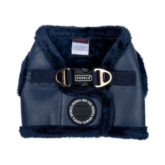 PUPPIA WYNTER HARNESS B/NAVY/L