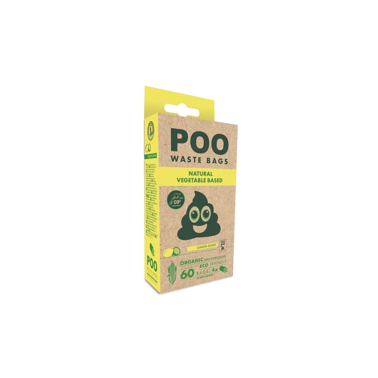 M-PETS POO DIŞKI POŞETİ 15 YAPRAK LİMON KOKULU 4LÜ PAKET