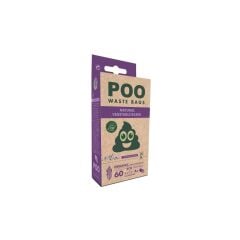 M-PETS POO DIŞKI POŞETİ 15 YAPRAK LAVANTA KOKULU 4LÜ PAKET