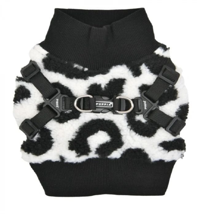 PUPPIA SERVAL HARNESS J/BLACK/S