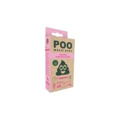 M-PETS POO DIŞKI POŞETİ 15 YAPRAK GÜL KOKULU 4LÜ PAKET