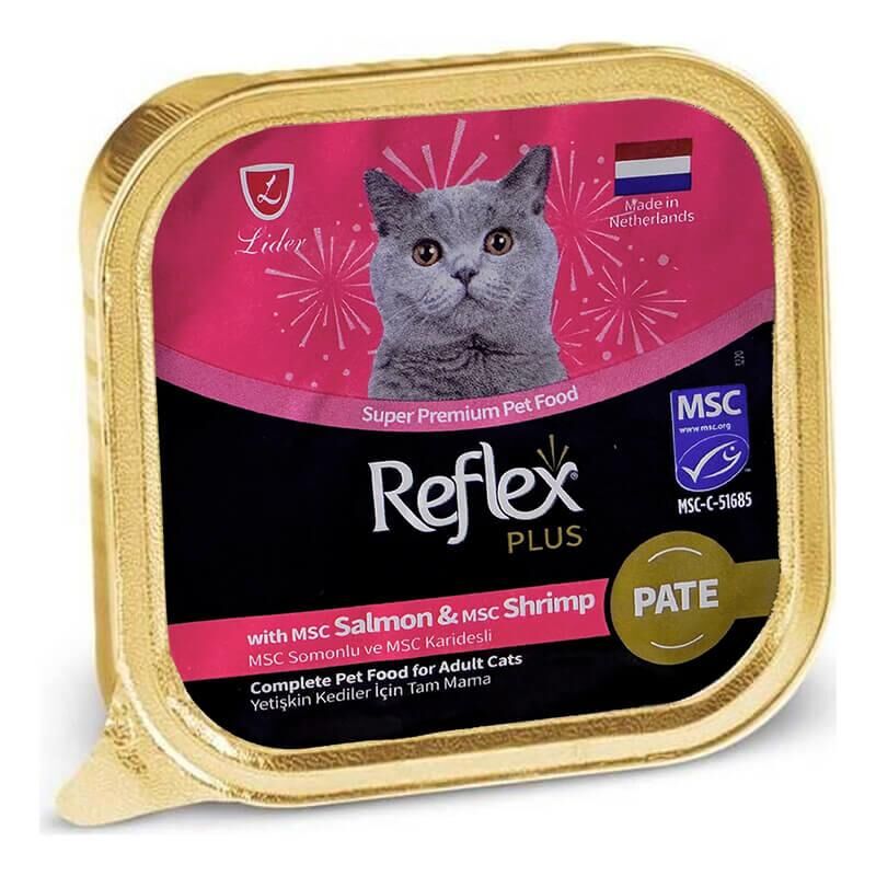 Ezme Somonlu ve Karidesli Yetişkin Kedi Konservesi 85 gr