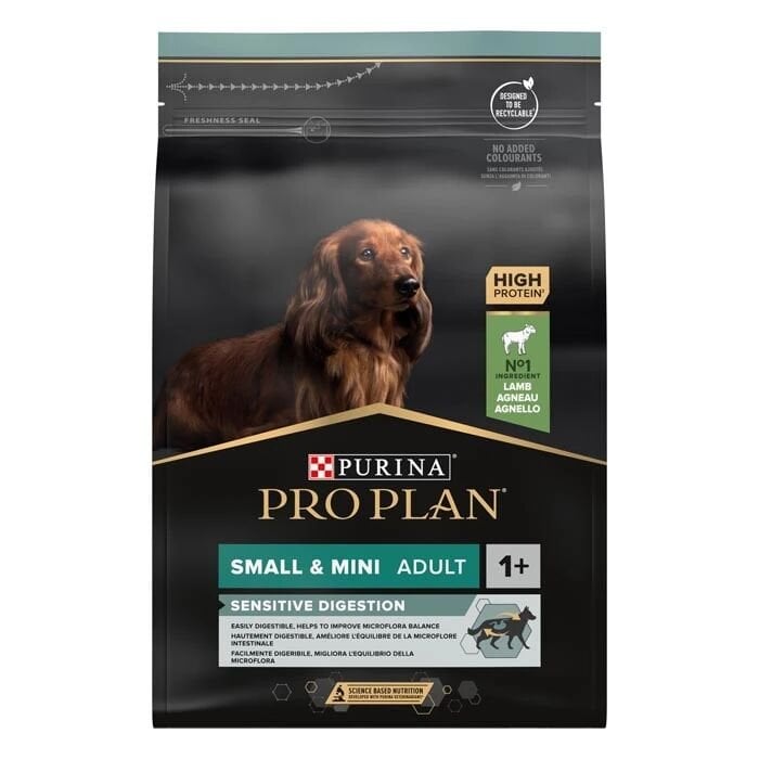 Pro plan Küçük Irk Yetişkin Kuzulu Sensitive Digestion Köpek Maması 3kg