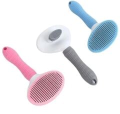 Clean Oval Basmalı Tarak – Kedi & Köpekler İçin