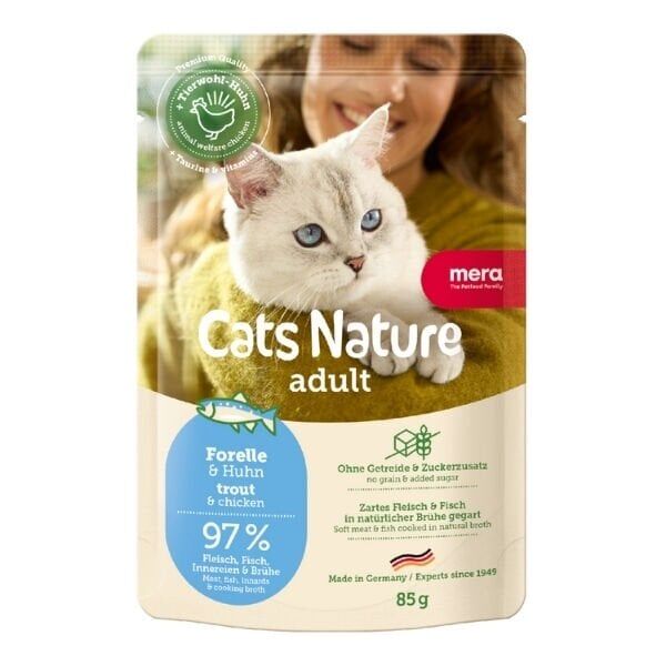 MERA ADULT ALABALIK POUCH 85G