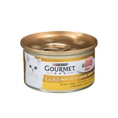 Gourmet Gold Kıyılmış Tavuk Etli Kedi Yaş Mama 85gr