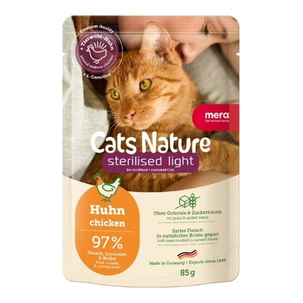 MERA STERILIZED CHİCKEN POUCH 85G