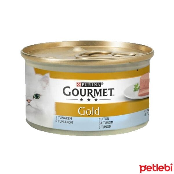 Gourmet Gold Kıyılmış Tonlu Kedi Yaş Mama 85gr