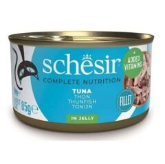 Schesir Jelly Ton Balığı Jöle İçinde Yetişkin Kedi Konservesi 85g