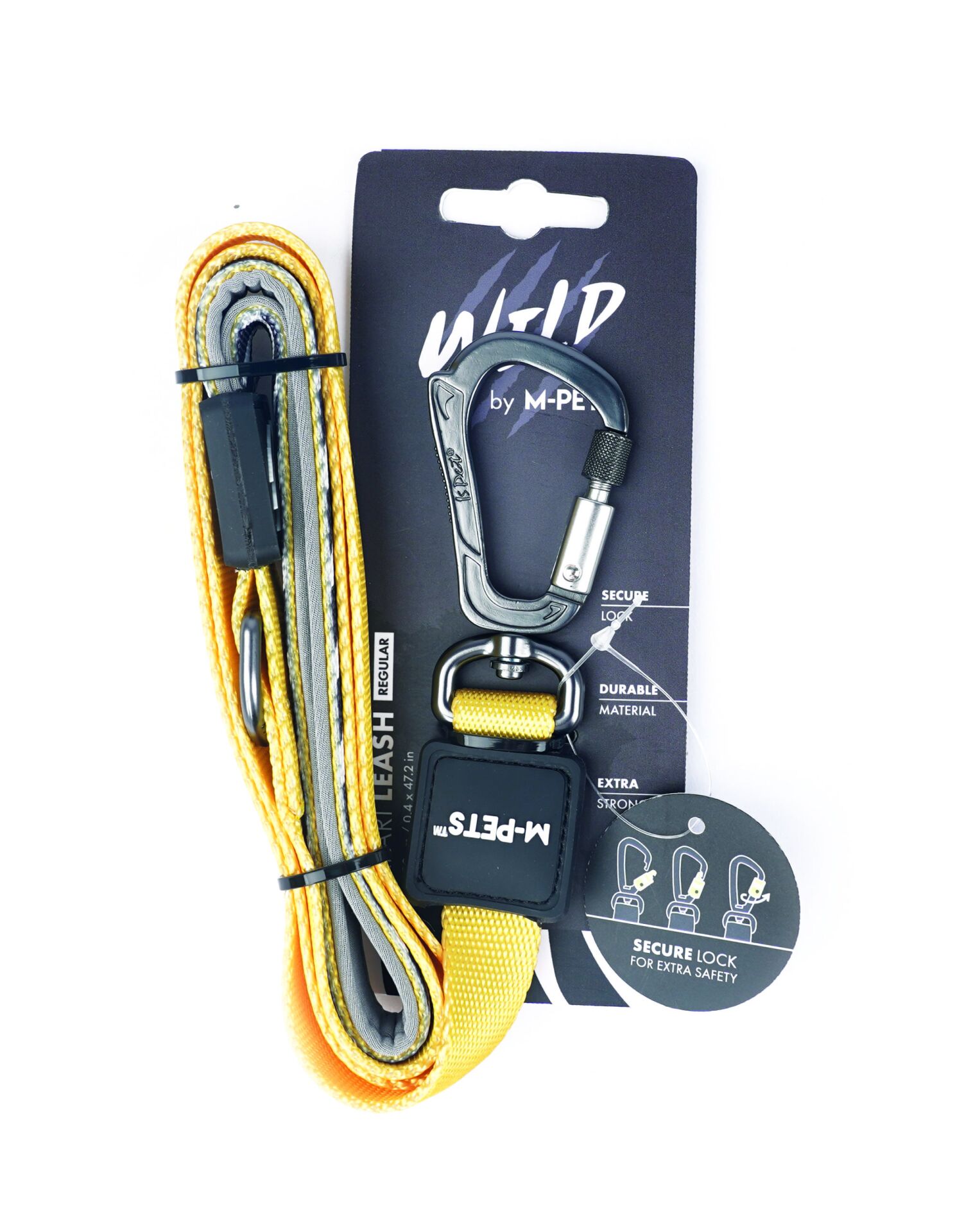 M-PETS Wild Safari Leash Travel Köpek Gezdirme Kayışı – S-M