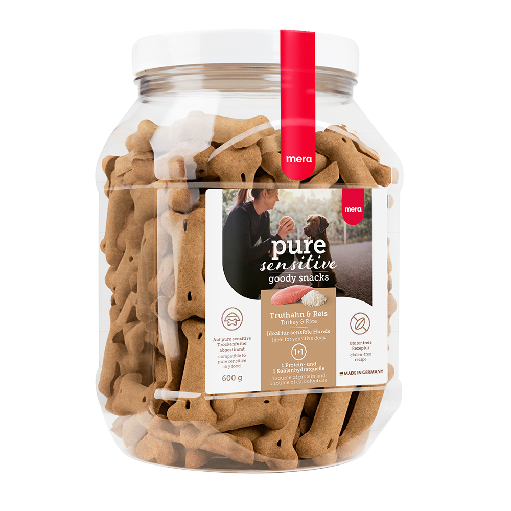 Mera Pure Sensitive Hindili ve Patatesli Köpek Bisküvisi 600gr