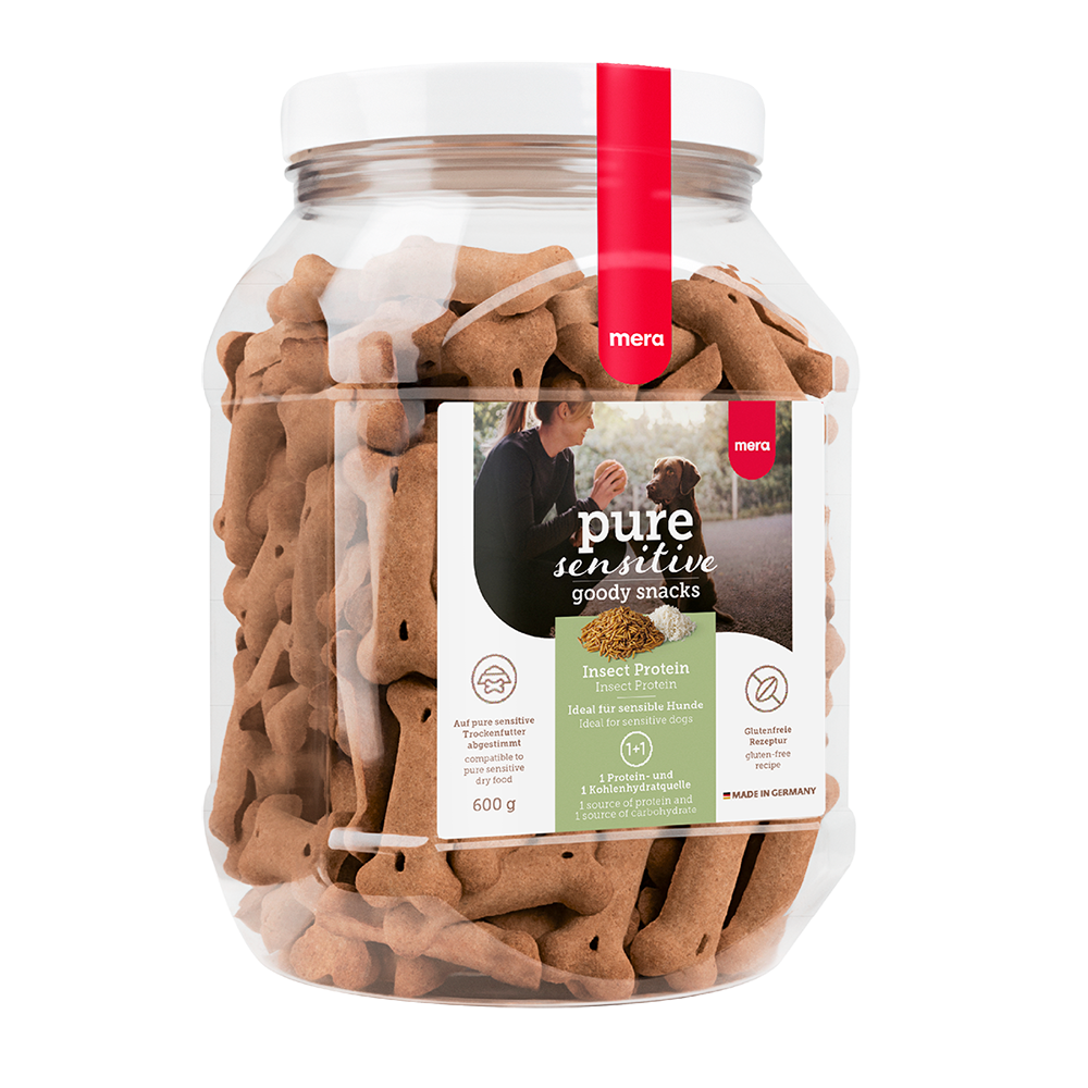 Mera Pure Sensitive İnsect Köpek Bisküvisi 600gr