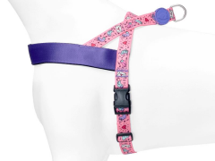 Morso Sweet Tweet Norveç Tipi Köpek Göğüs Tasması – Sürdürülebilir, El Yapımı, INTENSE Polyester