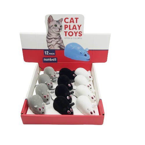 Nunbell Kurmalı Fare Kedi Oyuncağı