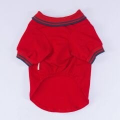 Kırmızı Marine Polo Yaka Tişört