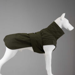 Trenchkot Khaki Köpek Yağmurluğu Beden 5