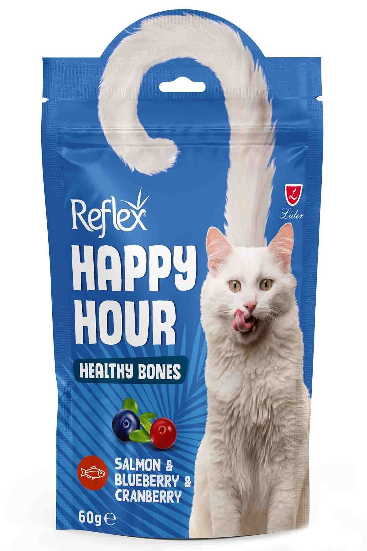 Reflex Happy Hour Sağlıklı Kemikler İçin Destekleyici Kedi Ödül Maması 60 GR