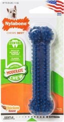 Nylabone Tavuk Aromalı Köpek Çiğneme Kemiği (S)