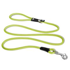 SU2881-CURLI STRETCH COMFORT LEASH LIME M