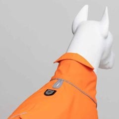 Softshell Neon Turuncu Küçük, Orta ve Büyük Irk Köpek Yağmurluğu