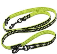 TrueLove Çok Amaçlı Gezdirme Kayışı Neon Sarı – Small | Yansıtıcı ve Dayanıklı