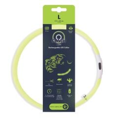M-pets Flash Led Işıklı Köpek Boyun Tasması(L)