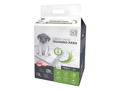 Pawstar M-Pets Green Grass Köpek Çiş Eğitim Pedi 90x60cm 30'lu
