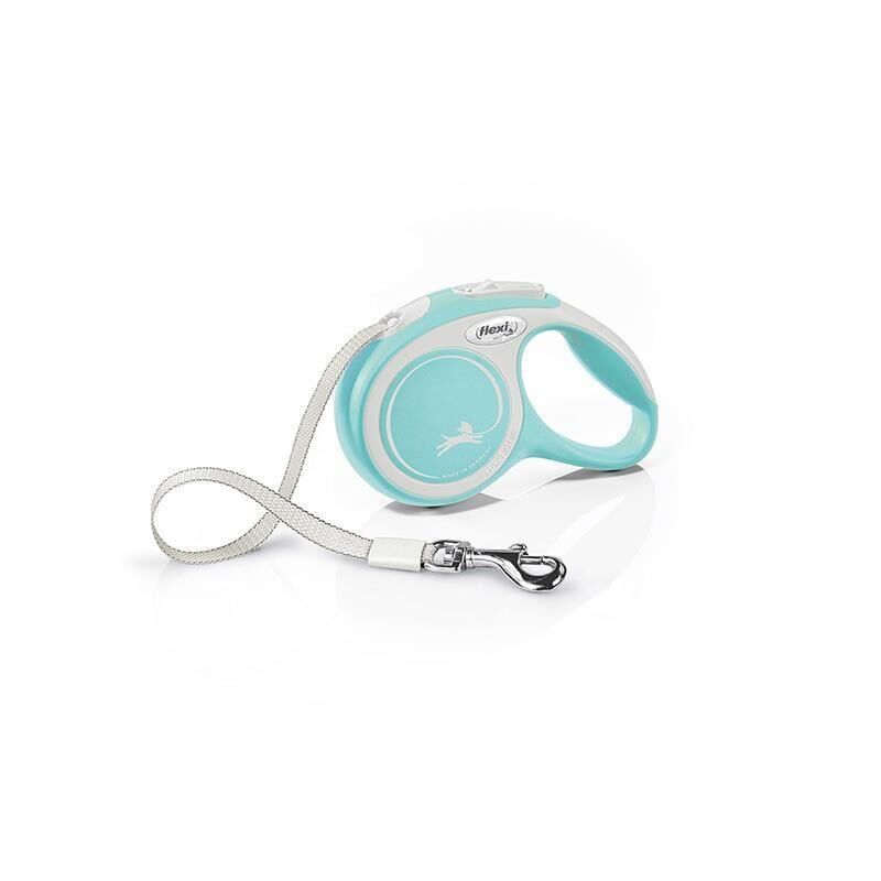 Flexi New Comfort XSmall Otomatik Şerit Köpek Gezdirme Kayışı 3 m – Açık Mavi