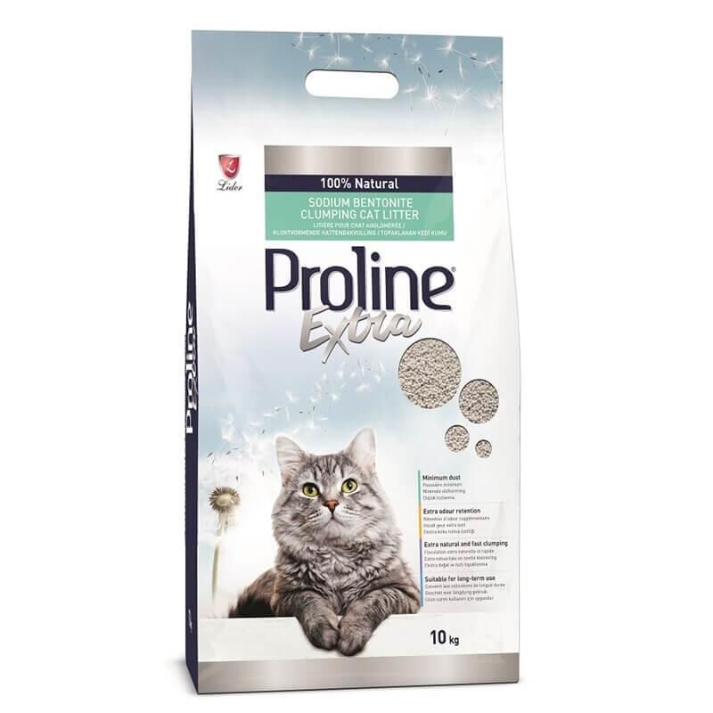 Ekstra Bentonit Topaklanan Kokusuz İnce Kedi Kumu 10 Kg