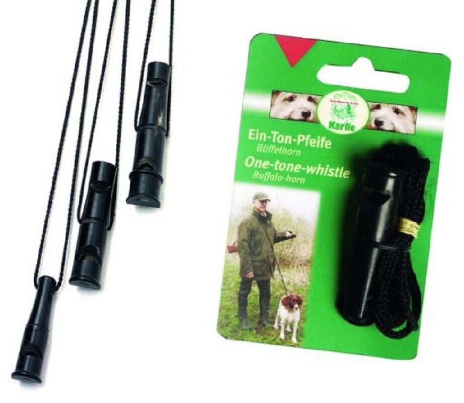 Karlie Bufalo Boynuzu Köpek Eğitim Düdüğü 5 cm – Kompakt ve Etkili Eğitim Aracı