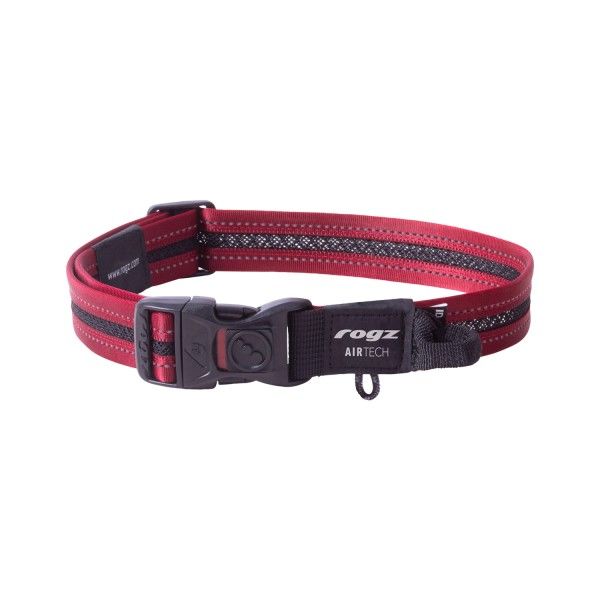 Air Tech Halsband Köpek Boyun Tasması – Rood (L)