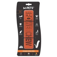 M-PETS POWER CHEW STİCK KAUÇUK KÖPEK OYUNCAĞI CITRINE