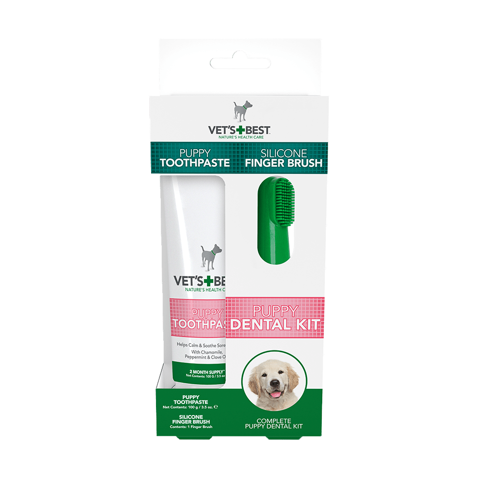 Yavru Köpekler için Ağız ve Diş Bakım Seti