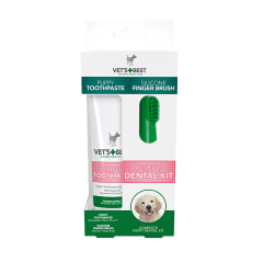 Yavru Köpekler için Ağız ve Diş Bakım Seti