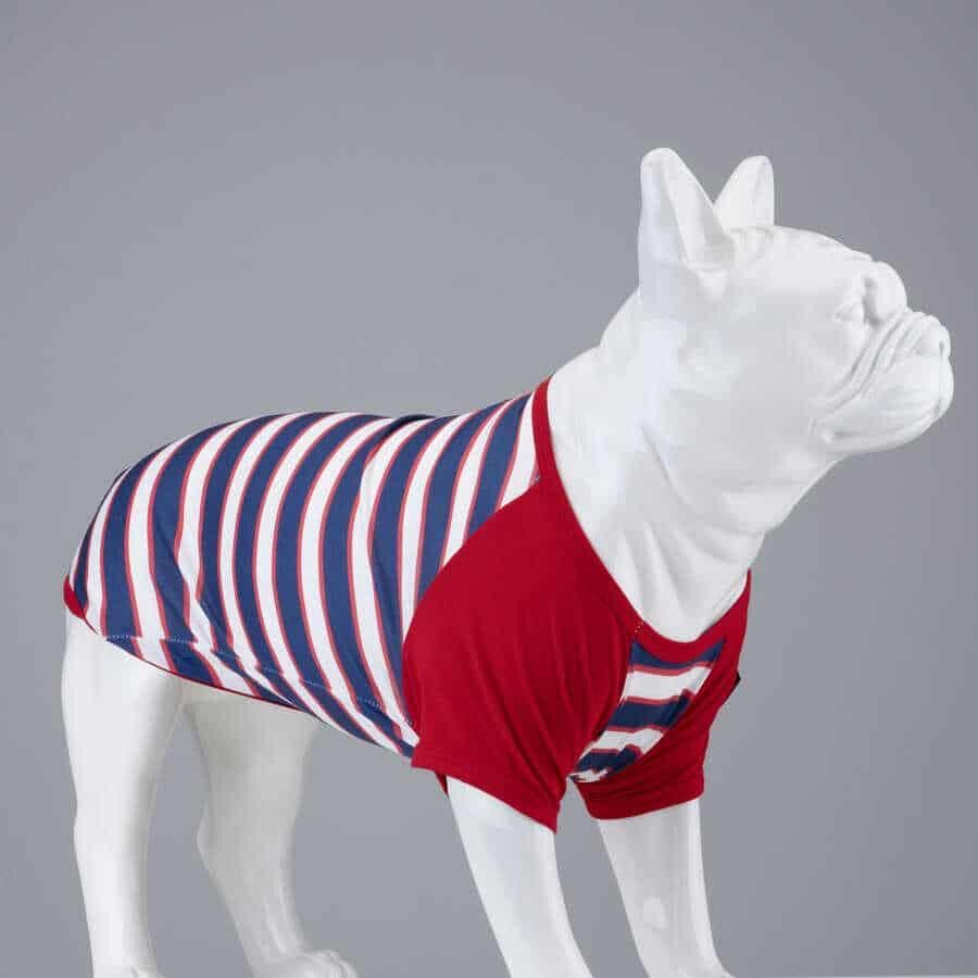 Lindodogs Double Red Köpek T-Shirt