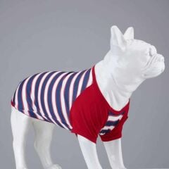 Lindodogs Double Red Köpek T-Shirt