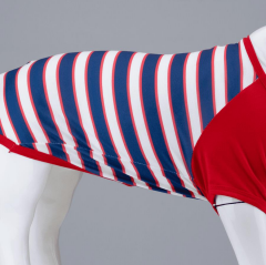 Double Red Küçük, Orta ve Büyük Irk Köpek Tshirt