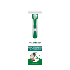 Vet’s Best Üç Başlı Köpek Diş Fırçası