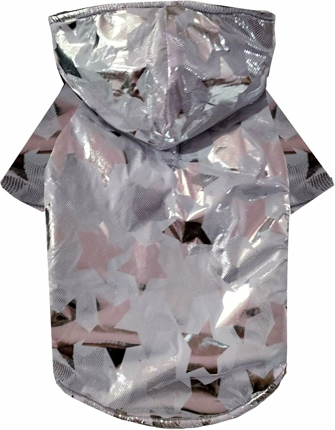 PawStar Mavi Stars Büyük Irk Köpek Yağmurluğu