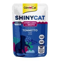 GIMCAT SHINY CAT POUCH STERIL KISIR TON BAL.70GR