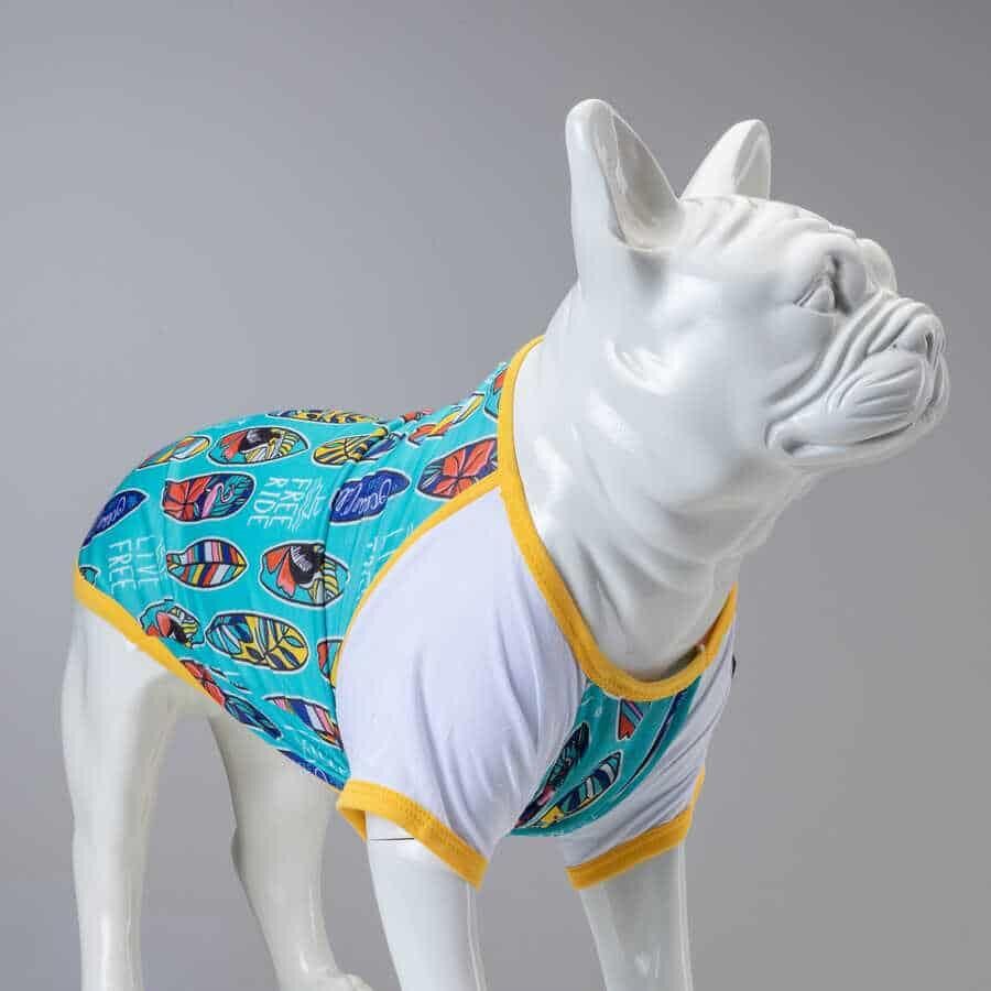Ocean Küçük, Orta ve Büyük Irk Köpek Tshirt