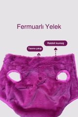 SALYA PELUŞ YELEK FUŞYA 2XLARGE