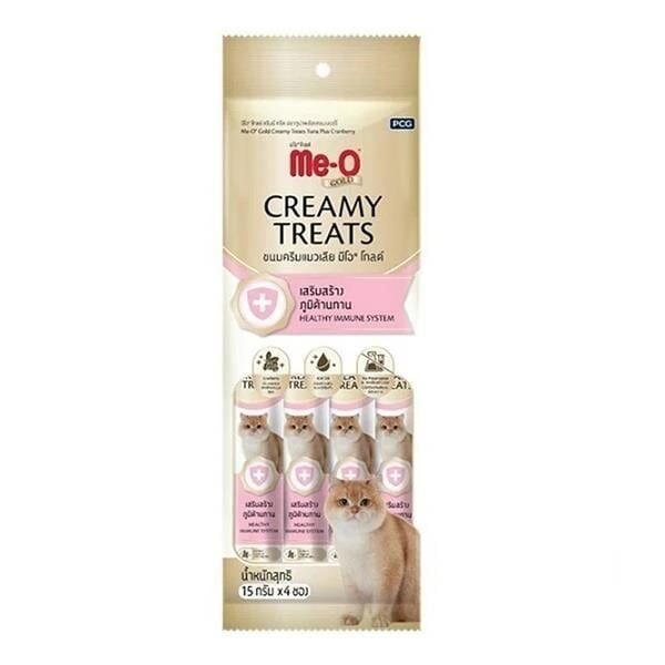 ME-O GOLD CREAMY TREATSTON BAL.İLAVE TURNA YEMİŞİ