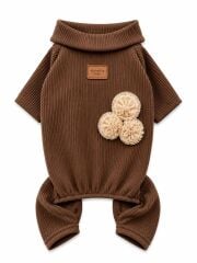 POM SOFT BROWN PİJAMA NO:1