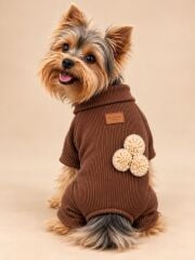 POM SOFT BROWN PİJAMA NO:1